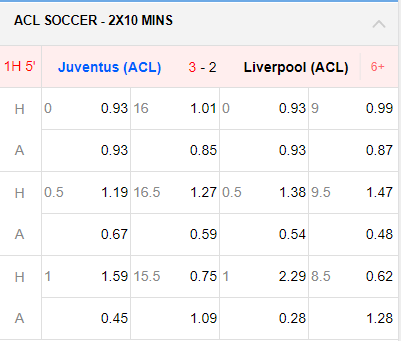Bóng đá phủi là gì và mẹo chơi cá cược bóng đá phủi 2 ACL SOCCER - 2X10 MINS