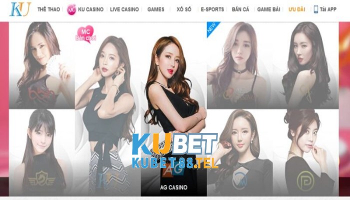 Sảnh chơi hấp dẫn tại Ku casino
